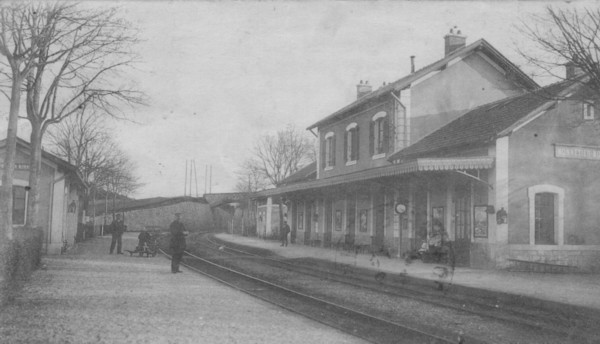 Gare PLM de Monnetier-Mornex (v. 1910)