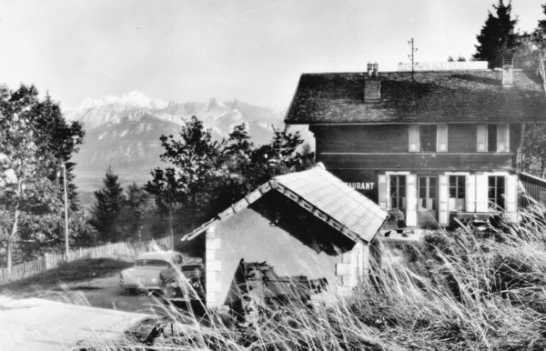 Restaurant de l'ancienne gare des Treize-Arbres (v. 1961)