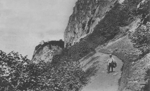 Sentier du Pas de l´Echelle (v. 1909)