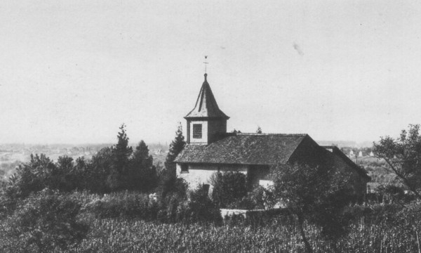 La chapelle du XVe siècle et le cimetière d´Etrembières