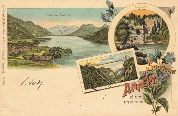 Souvenir d'Annecy et ses environs