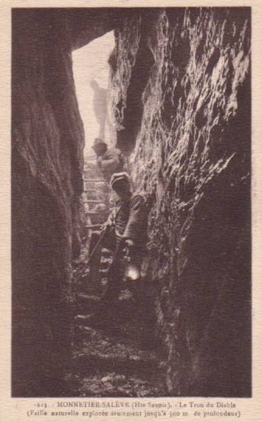 Trou du Diable à Monnetier