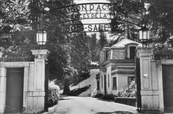 Entrée de la Maison d´accueil SNCF de Bois Salève