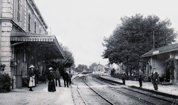 Saint-Julien, la gare du PLM