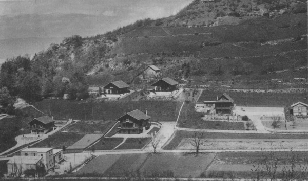 Vallon de Monnetier et les chalets Maurice (v. 1938)