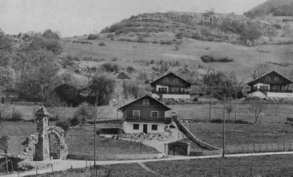 Vallon de Monnetier et les chalets Maurice (v. 1939)