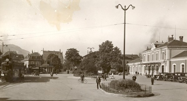 Place de la Gare à Annemasse