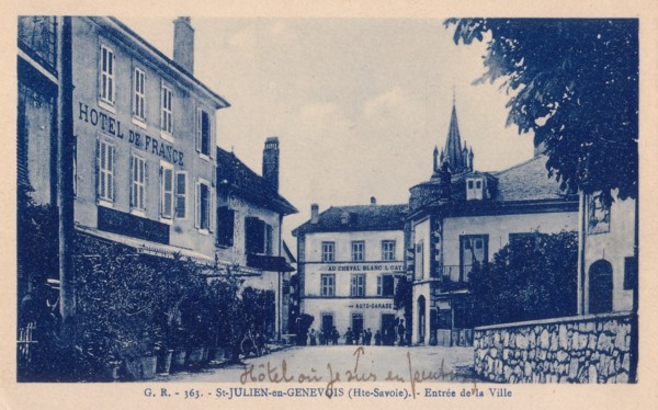 Avenue de la Gare (v. 1920)