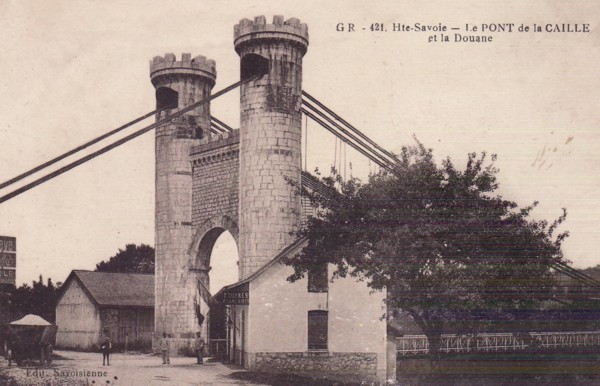 Le pont Charles-Albert (pont de la Caille)