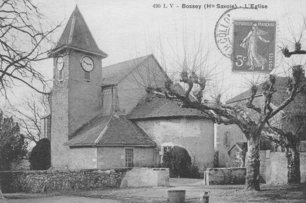 Eglise de Bossey (v. 1910)