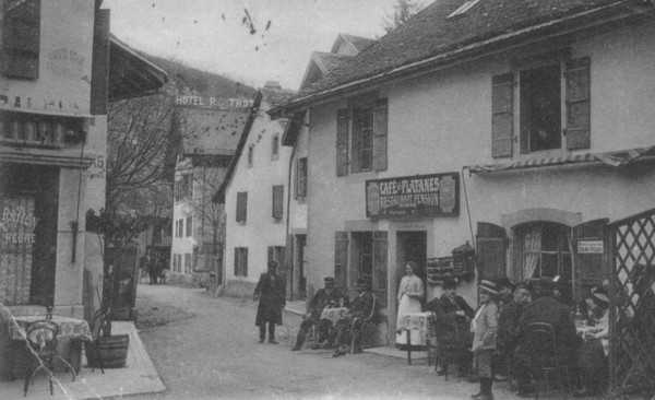 Café des Platanes (1911) (état 1)