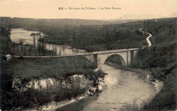 Le pont Carnot sur le Rhône (v. 1910)