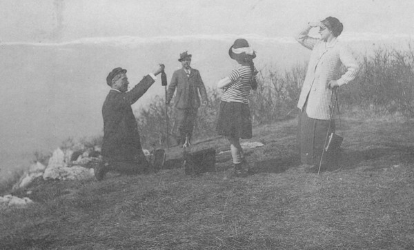 Pique-nique au Petit Salève (1919)