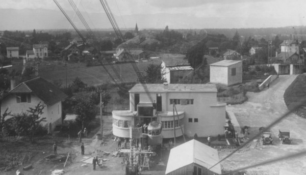 Le téléphérique du Salève en construction (1932)