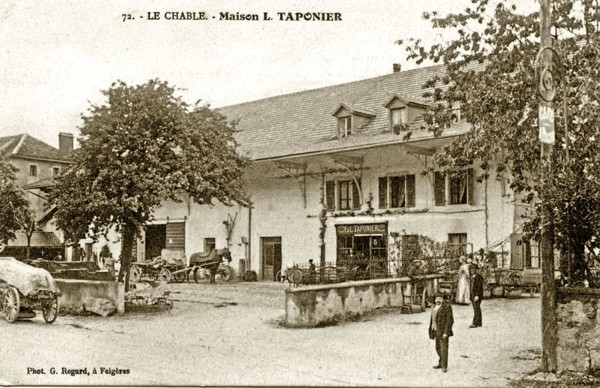 La maison Taponier (après 1905)