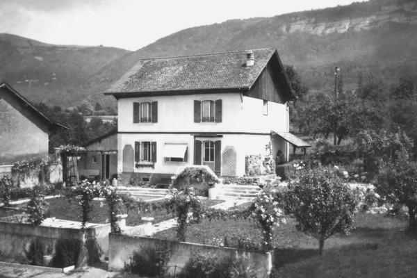Jardins de la Villa Carpe Diem à Blécheins après aménagements (juillet 1935)