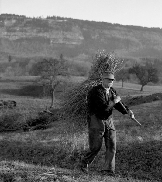 Le transport de fascines (janv. 1937)