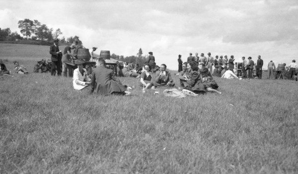 Visite du chantier de Verbois (juillet 1942)