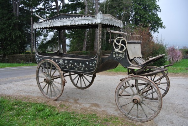 Le corbillard d'Andilly et de Saint-Blaise