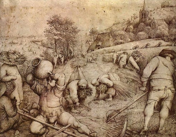 « L’ Été » par Pierre Brueghel l'Ancien (1568) 