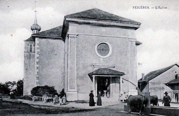 L'église de Feigères