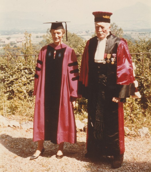 Jean Weber (1877-1966) et sa fille Claude (1922-2011) 