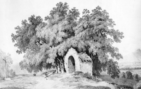 Ruines de la chapelle Saint-Georges (1/6) (v. 1850)