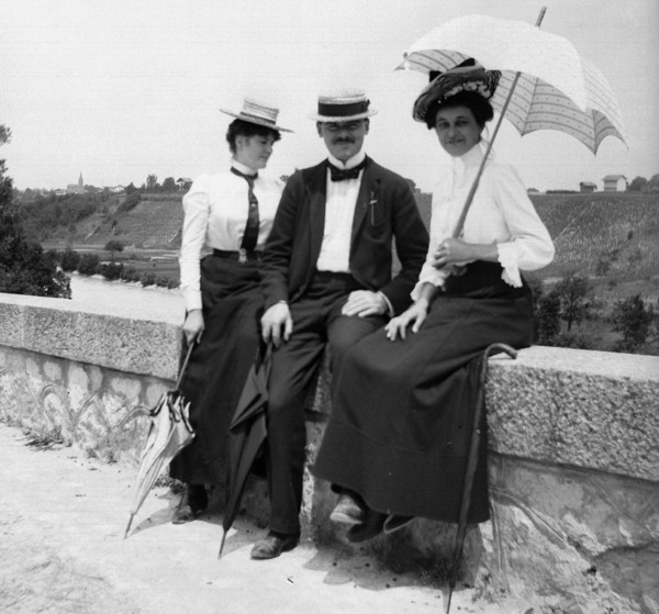 Promenade à Etrembières (v. 1900)