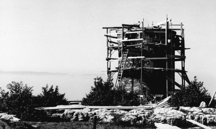 Tour Bastian en restauration (1/3) (1982)