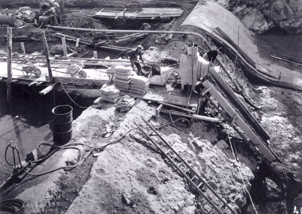 Usine d´Arthaz et barrage sur l´Arve