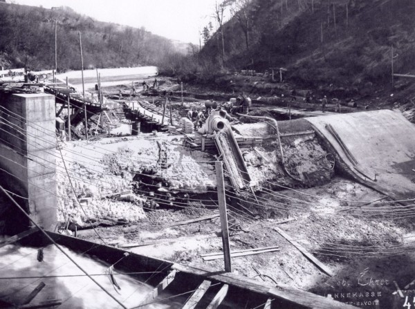 Usine d´Arthaz et barrage sur l´Arve