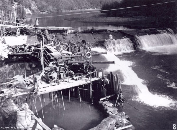 Usine d´Arthaz et barrage sur l´Arve