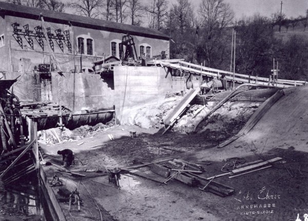 Usine d´Arthaz et barrage sur l´Arve