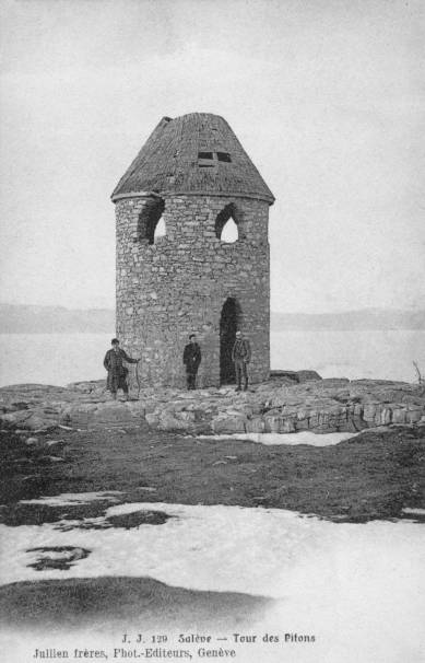 La tour Bastian au Grand Piton (Etat 2)