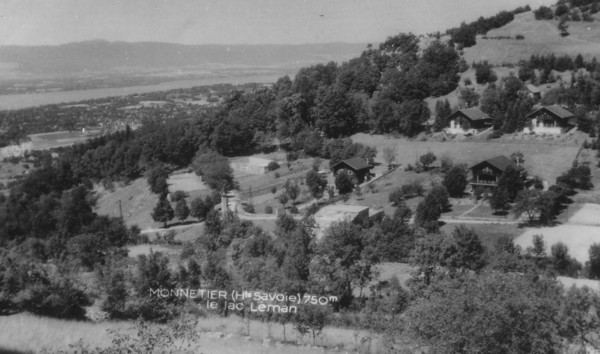 Vallon de Monnetier et les chalets Maurice (v. 1950)