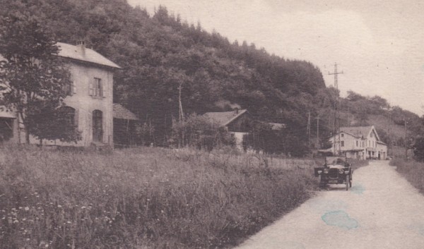 Voiture de Charles Brand à La Corbière (av. 1939)