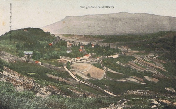 Mornex, le mont Gosse et les vignes