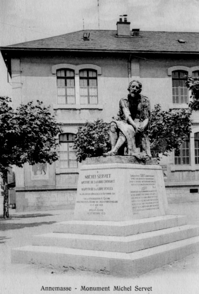 Premier monument de Michel Servet