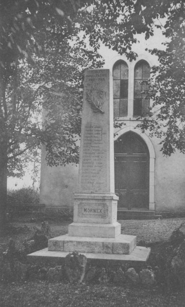 Monument aux morts de Mornex