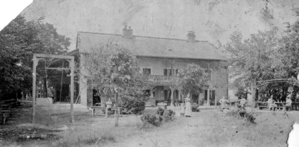 Restaurant Sous-Balme (vers 1902)