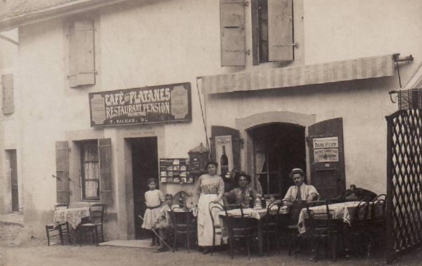 Café des Platanes (1911) (état 1)