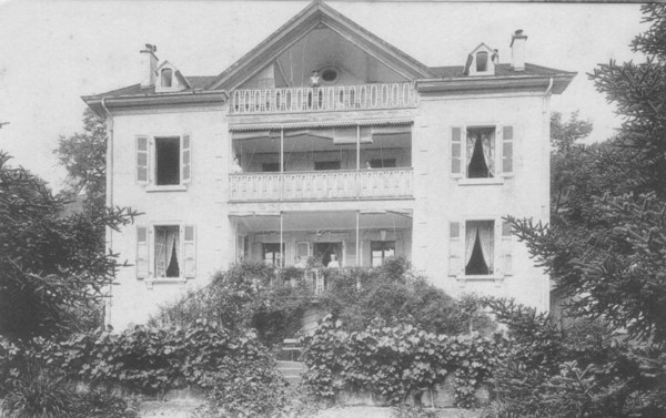 L'hôtel Beau-Site à Mornex