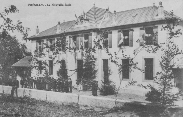 Nouvelle école de Présilly (v. 1910)