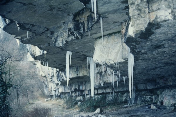 Voûtes l´Ermitage en hiver (janvier 1981)