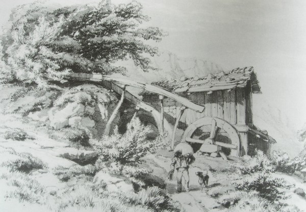 Moulin d’Aiguebelle (v. 1800)