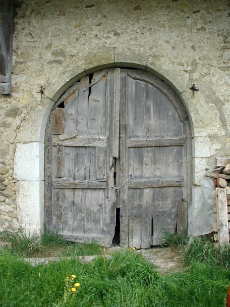 Ancienne porte de grange de Mikerne
