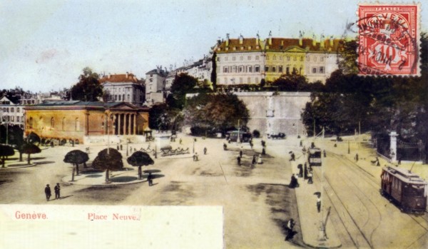 Genève, la place Neuve