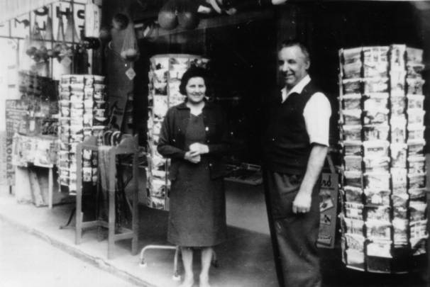 Ida Cujan et Roger Hauser en 1961