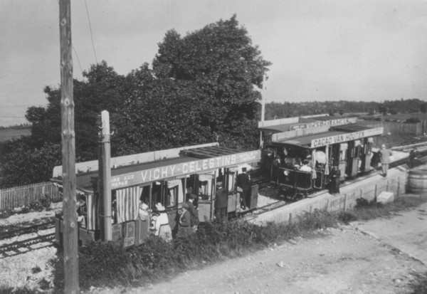 Gare terminus du Chemin de fer du Salève (1913)