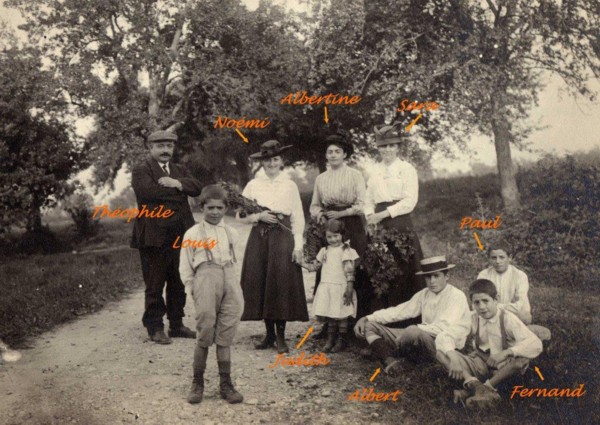 Famille Regard de Feigères (v. 1918)